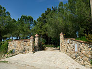 Ferienhaus Toskana, ingresso Ferienhaus